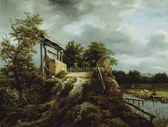Bridge with a Sluice / Ruisdael