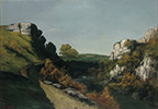 Landscape near Ornans / Courbet