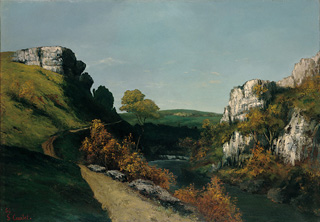  Landscape Near Ornans / Courbet