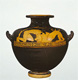 Water Jar, Herakles /  Aegisthus Ptr