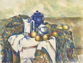 Still Life with Blue Pot / Cézanne