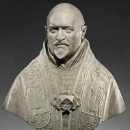 <em>Bust of Pope Paul V</em>, 1621, Gian Lorenzo Bernini. Marble. The J. Paul Getty Museum. Photo courtesy of Sotheby's