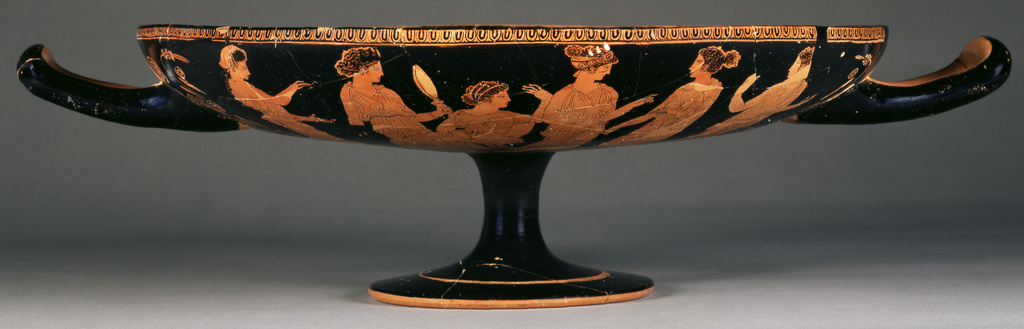 Attic Red Figure Kylix Getty Museum