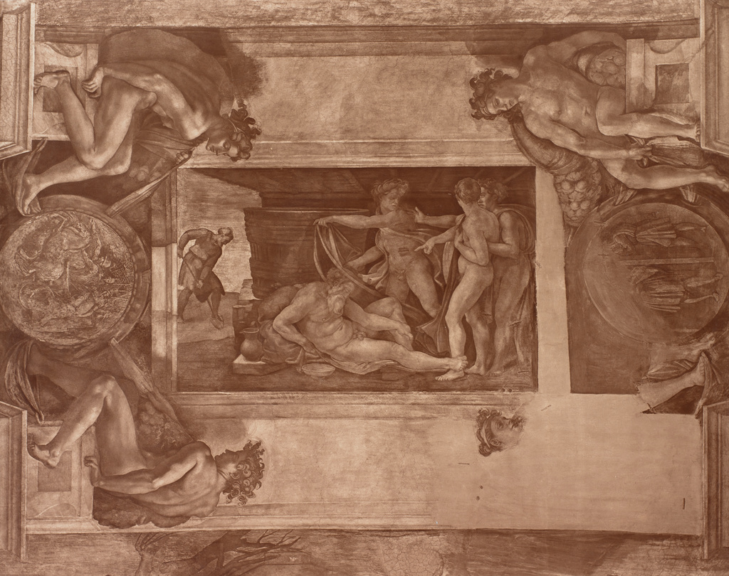 Detail Of Michelangelo S Sistine Chapel Ceiling The