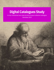Cover of catalogue study report