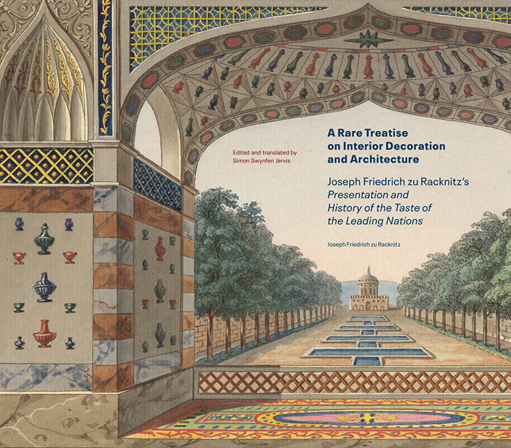 Book cover of A Rare Treatise on Interior Decoration and Architecture