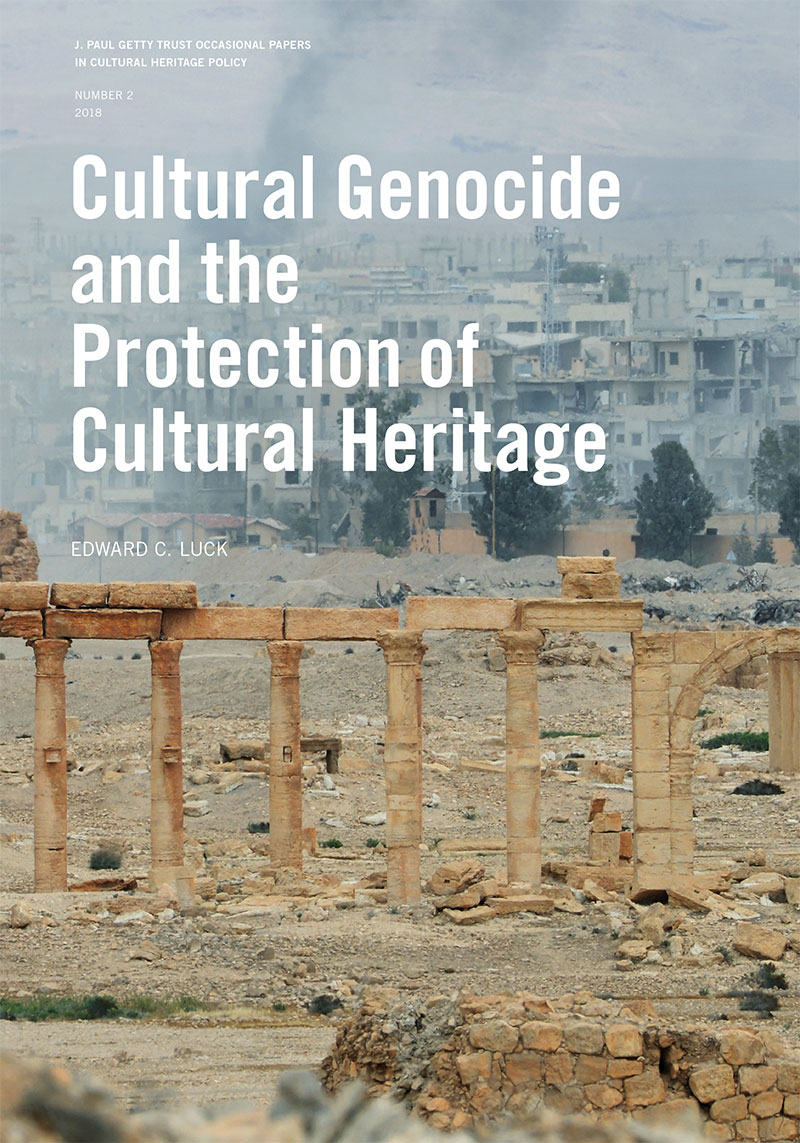 Cover of Cultural Genocide and the Protection of Cultural Heritage