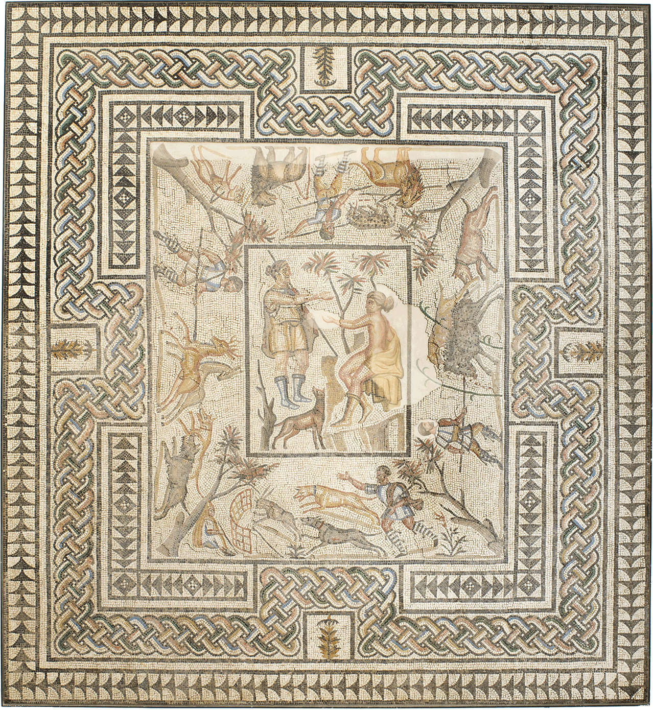 Figure 14. Mosaic Floor with Diana and Callisto