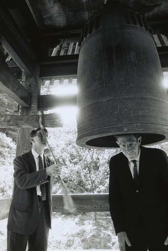 Unknown / David Tudor and John Cage in Japan
