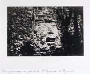 Charnay/Monumental head at Izamal, Mexico