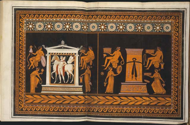 Hand Colored Etching / Bracci