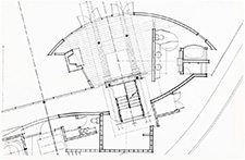 Schematic drawing of Goldberg-Bean House / Israel