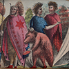 American Indians in full regalia from <em>The Historiscope: A Panorama and History of America</em> / Milton Bradley & Co