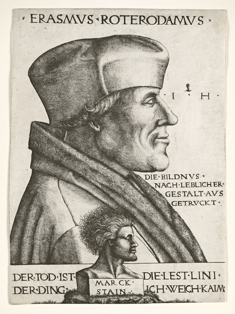 Erasmus of Rotterdam / Hopfer