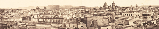 Aubert, Panorama de Mexico, ca. 1865-67 (96.R.122)