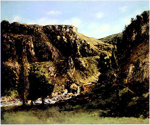 Valley of the Loue / Courbet