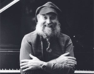 Terry Riley at the piano