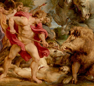 The Calydonian Boar Hunt / Rubens