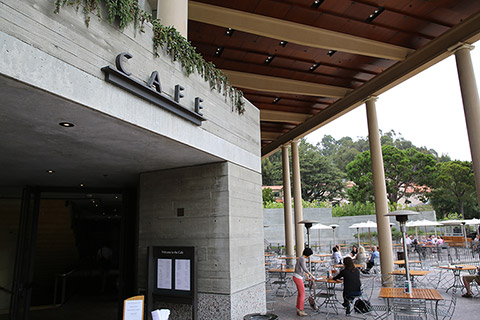 The Cafe at the Getty Villa
