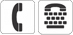 Accessible telephones are available