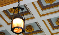 Getty Villa lantern