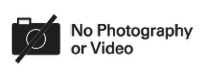 No Photography Icon