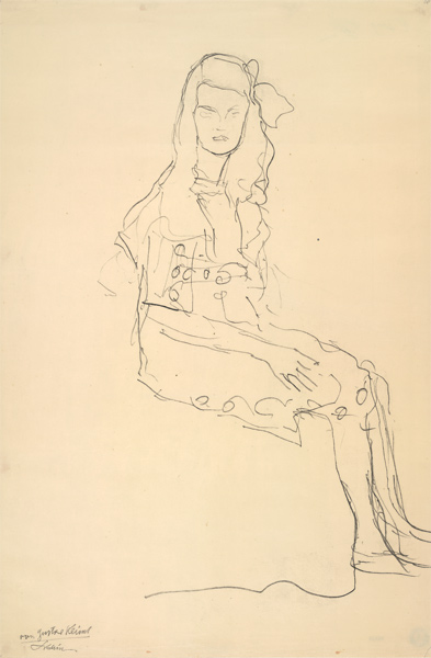 Study for the Portrait of Mäda Primavesi / Klimt