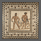 Mosaic Floor with a Boxing Scene / Gallo-Roman