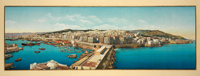 Panorama of Algiers / French