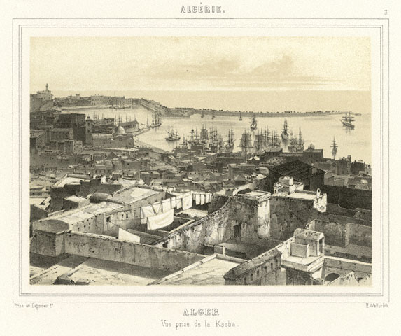 Algiers, Taken from the Casbah / Bettinger