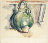 The Green Pot / Cézanne