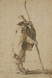 A Young Herdsman Leaning on His Houlette / Saftleven