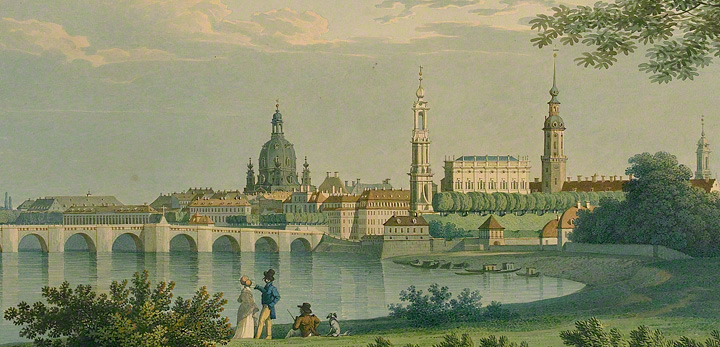 View of Dresden / Christian Gottlieb Hammer