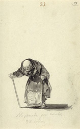 He Can No Longer... / Goya