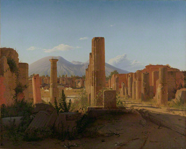 The Forum at Pompeii / Købke 