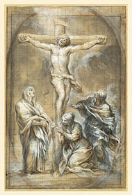 Christ on the Cross / da Cortona