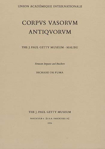 Corpus Vasorum Antiquorum,  Fascicule 6