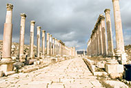 The Cardo, ancient city of Gerasa