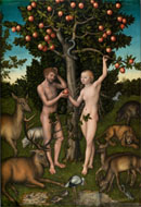 Adam and Eve / Cranach