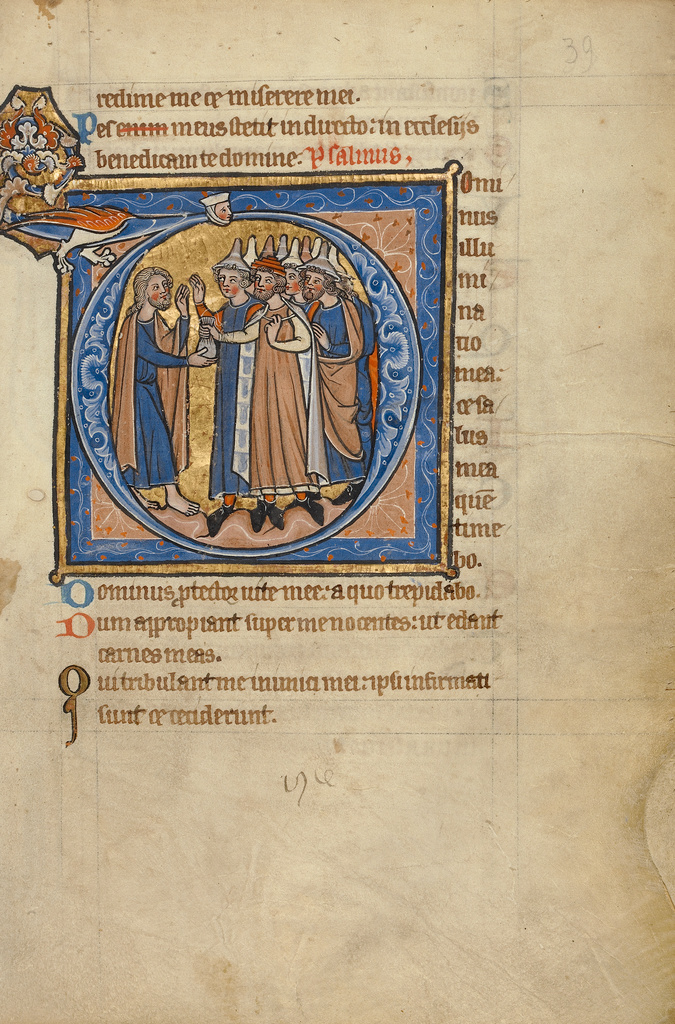 Initial D: Judas Receiving the Thirty Pieces of Silver (Getty Museum)