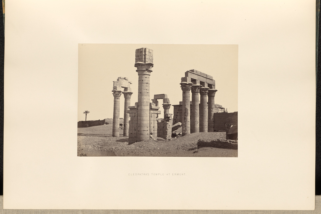 Cleopatra's Temple at Erment (Getty Museum)