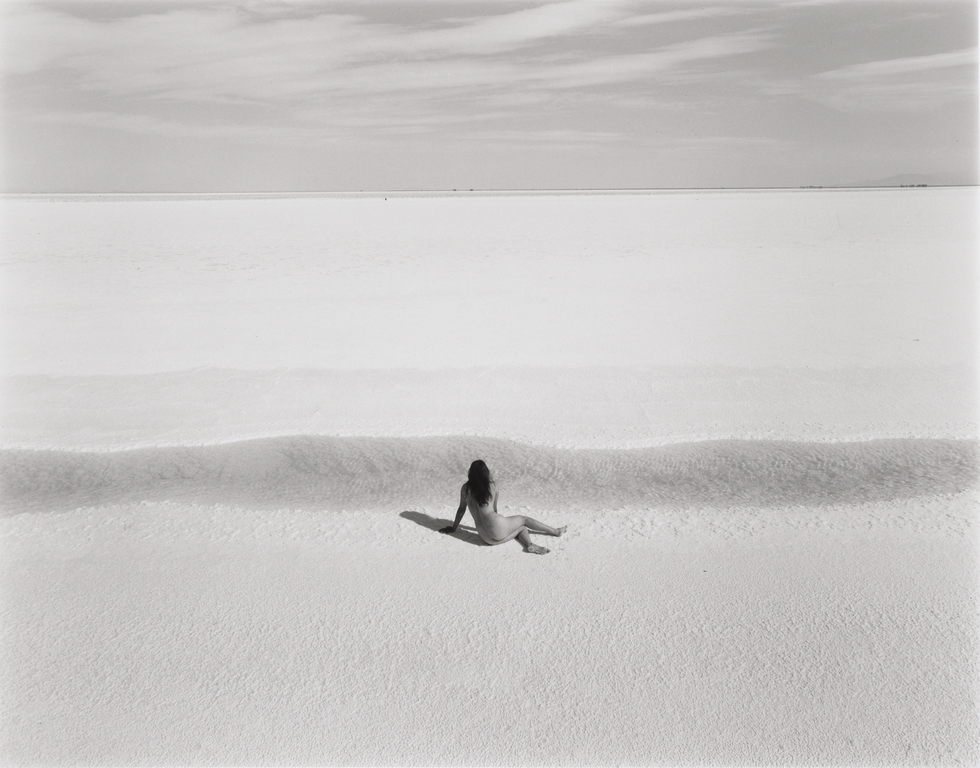 Self-Portrait at Salt Flats (Getty Museum)