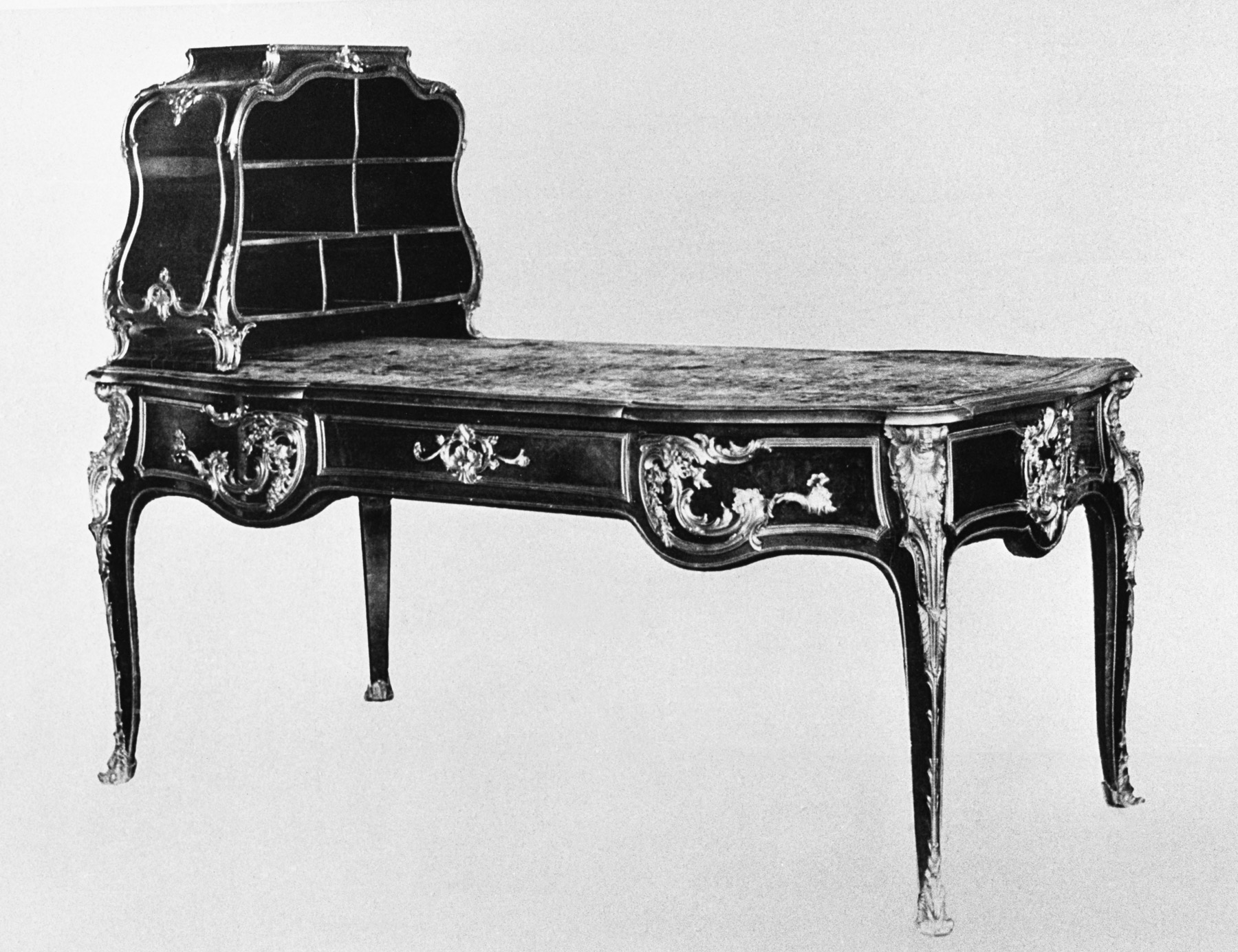 Writing Table Bureau Plat French Rococo Ebenisterie In The J Paul Getty Museum