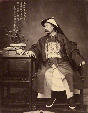 Portrait of Li Hongzhang in Tianjin / Liang Shitai