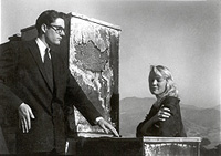 Walter Hopps and Shirley at Ice Boxes, Malibu (detail) / Edmund Teske