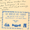La Cédille qui Sourit logo stamp / Brecht