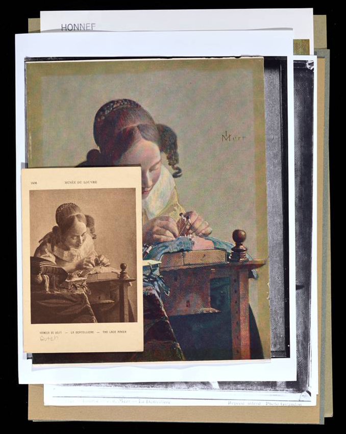 Photographs of Reproductions of Johannes Vermeer's 