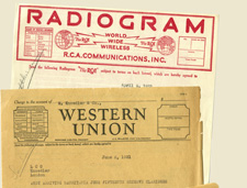 Telegrams to and from Andrew W. Mellon