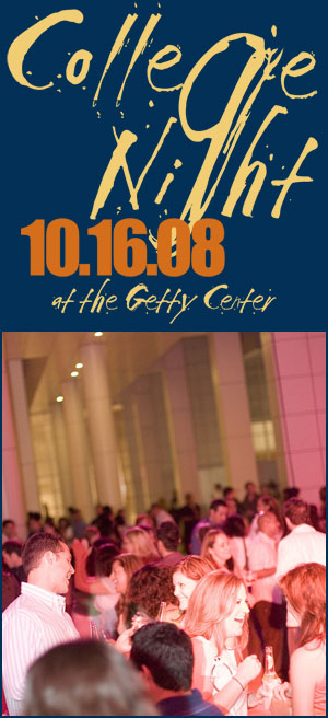 College Night at the Getty Center is October 16